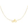 Infinity ketting kleur goud